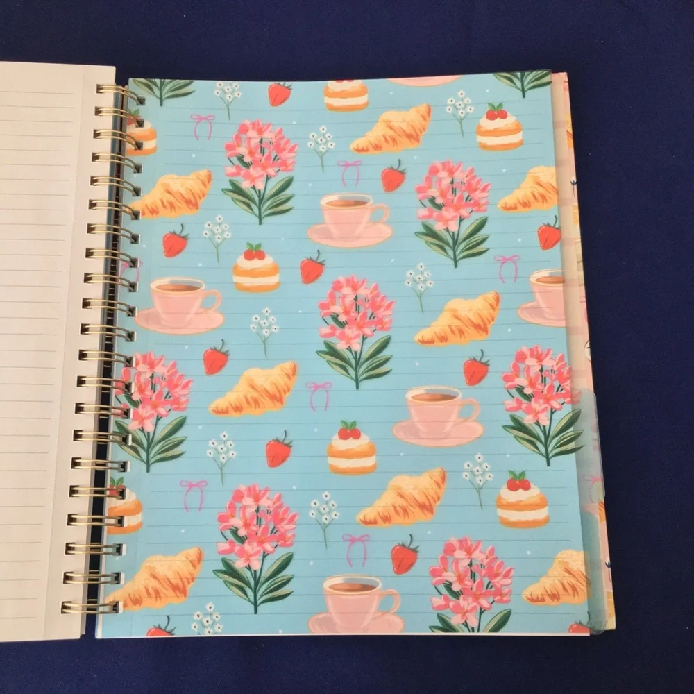 Brunch Breakfast Spiral Notebook
